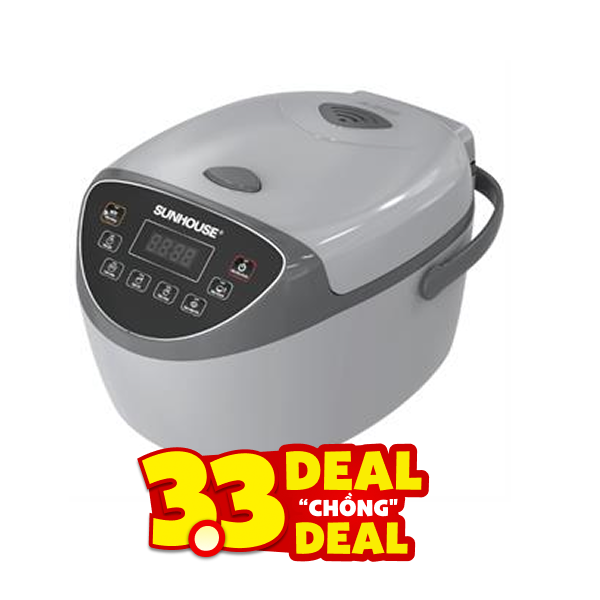 Nồi cơm điện tử Sunhouse 1.8 lít SHD8912