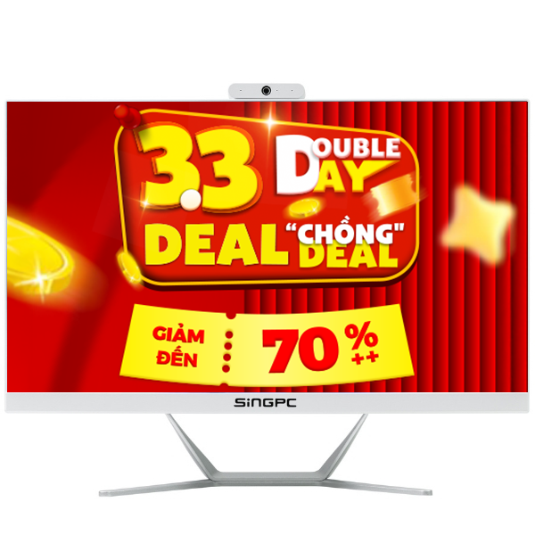 SingPC AIO M24N19M5-W N100 23.8 inch