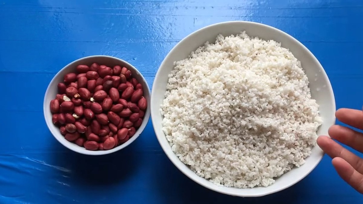 Nguyên liệu món ăn cách làm bánh đúc miền bắc truyền thống chấm mắm tôm chuẩn vị xưa tại nhà