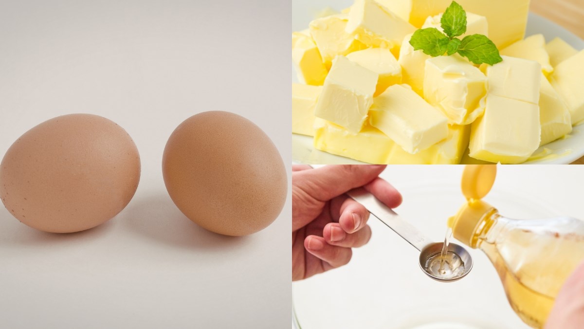 Nguyên liệu món ăn 2 cách chiên trứng lòng đào thơm béo đẹp mắt cực đơn giản tại điện máy xanh