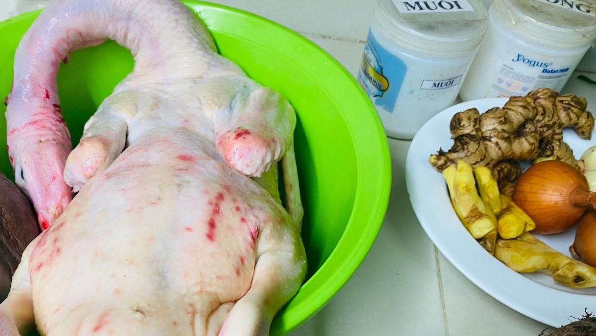 Nguyên liệu món ăn cách làm vịt kho chao béo ngậy đậm đà thơm nồng cực kì đưa cơm tại nhà