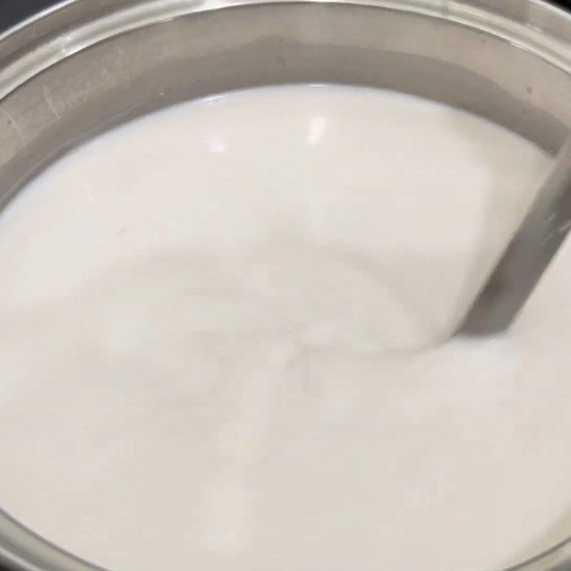 Bước 2 Chuẩn bị nước cốt dừa béo ngậy Mít hầm