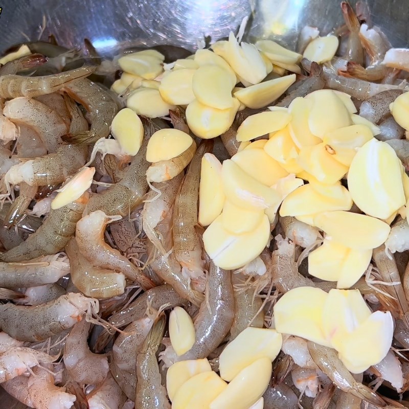 Bước 4 Chuẩn bị tỏi ớt và trộn mắm Mắm tép chua