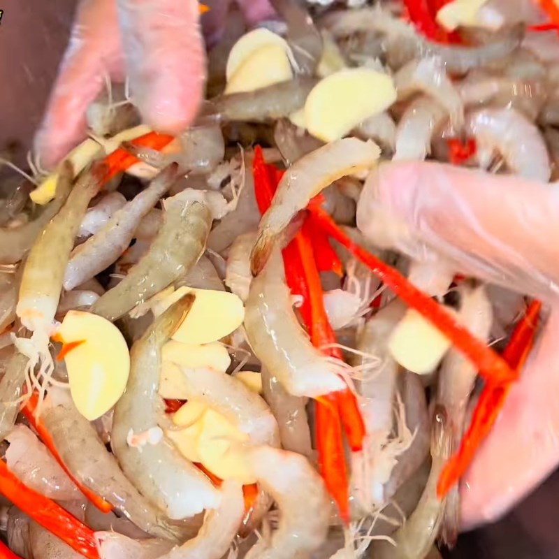 Bước 4 Chuẩn bị tỏi ớt và trộn mắm Mắm tép chua