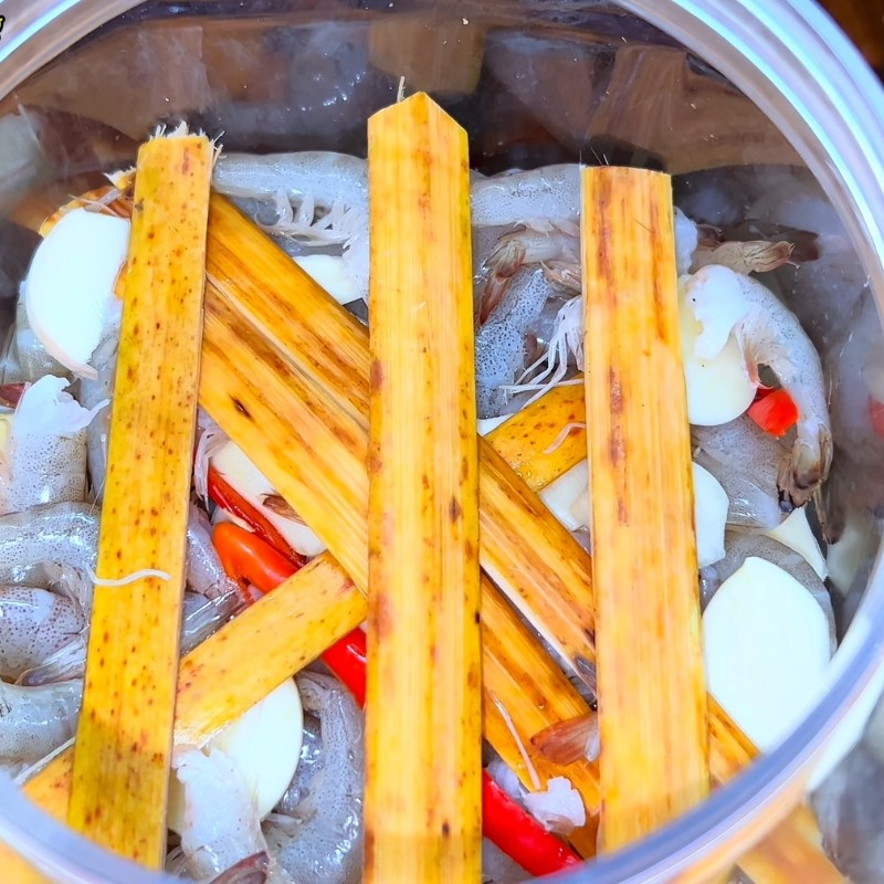 Bước 5 Đóng hũ, ủ mắm tép chua Mắm tép chua