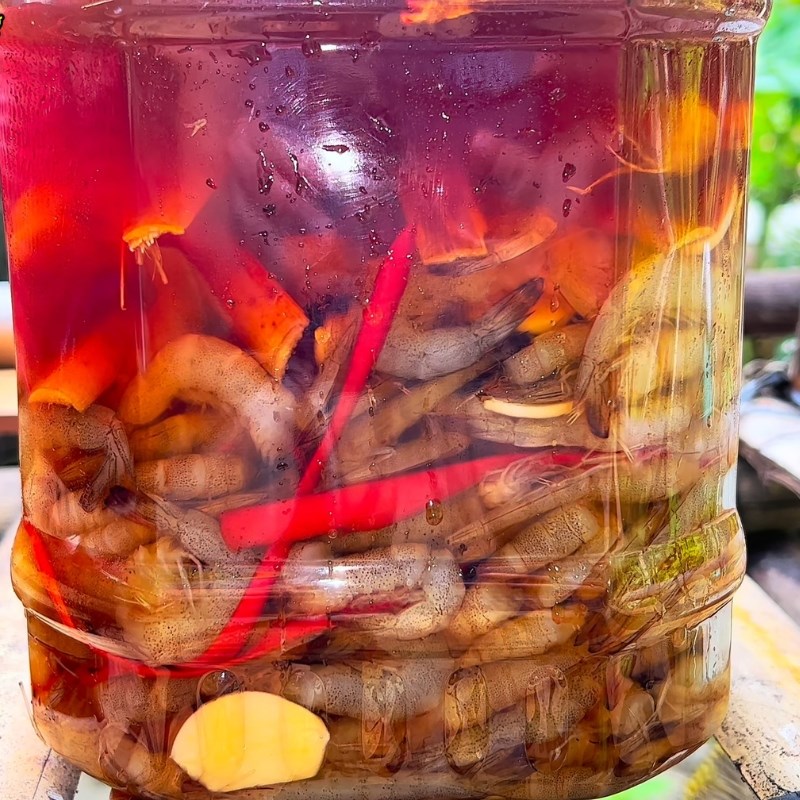 Bước 5 Đóng hũ, ủ mắm tép chua Mắm tép chua