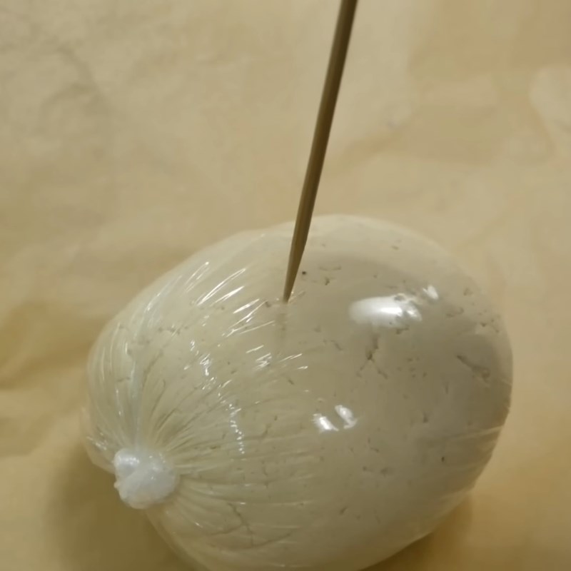 Bước 3 Gói và hấp chả lụa chay chiên Chả chay chiên