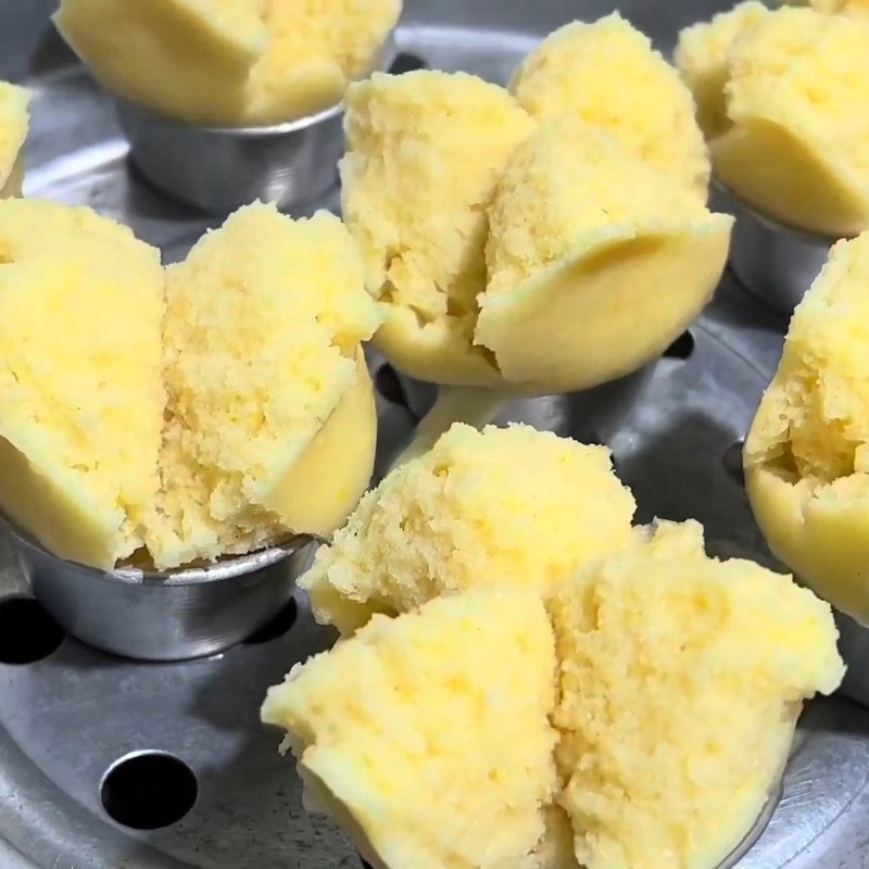 Bước 4 Hấp bánh thuẫn thơm lừng Bánh thuẫn bằng bột mì