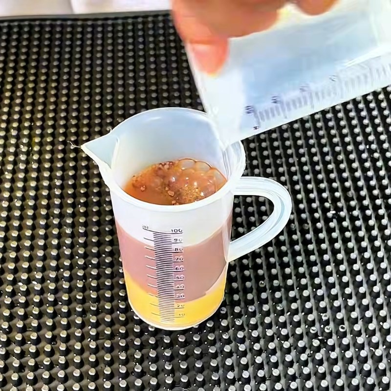 Bước 1 Hòa tan hỗn hợp cacao Cacao kem muối