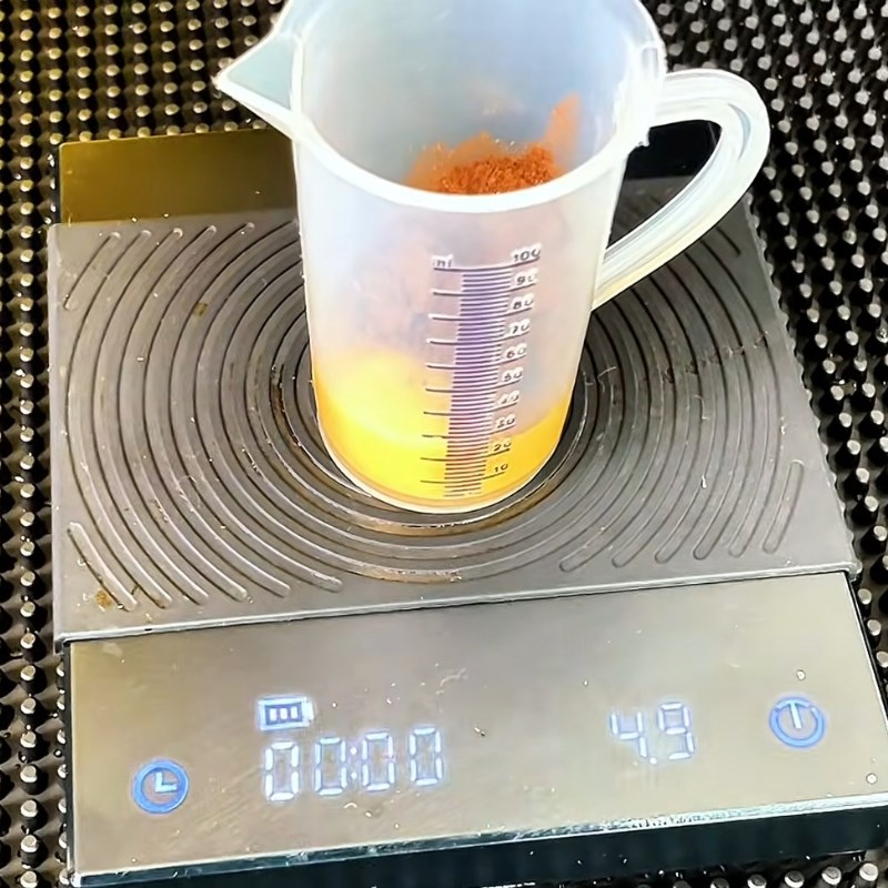 Bước 1 Hòa tan hỗn hợp cacao Cacao kem muối