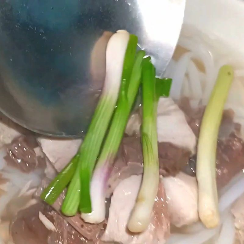 Bước 4 Hoàn thành bánh canh cá dầm bánh canh cá dầm