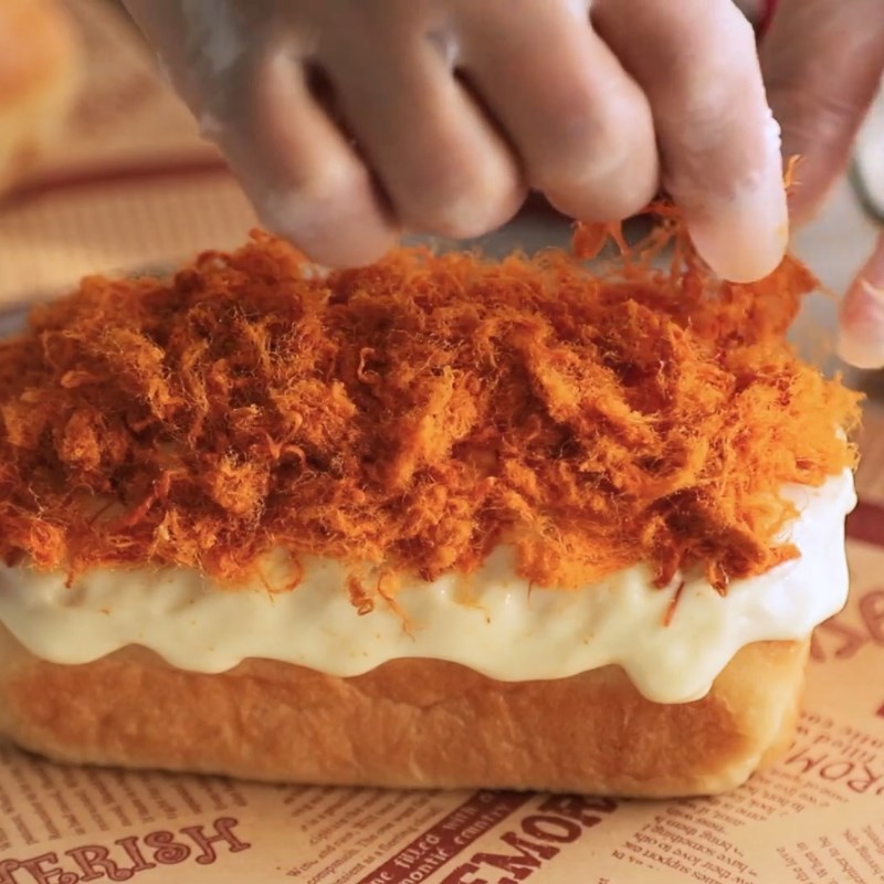 Bước 5 Hoàn thiện bánh Bánh mì phô mai tan chảy