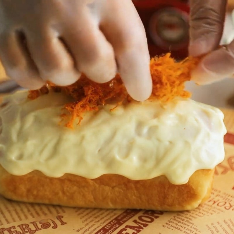 Bước 5 Hoàn thiện bánh Bánh mì phô mai tan chảy