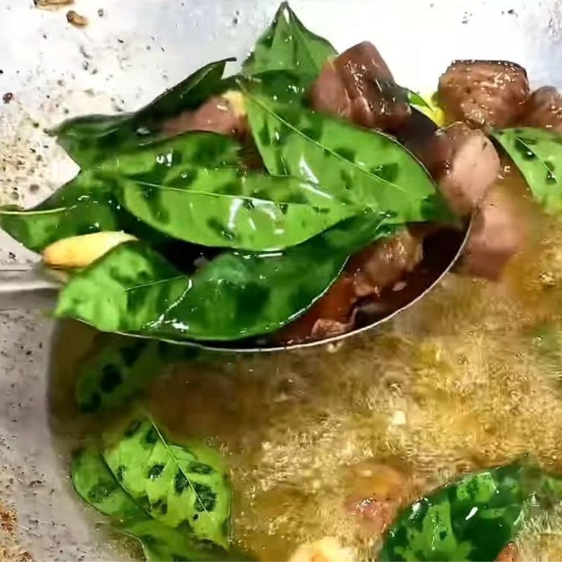 Bước 4 Hoàn thiện món dê chao dầu dê chao dầu