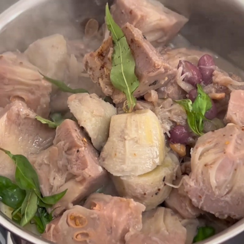 Bước 5 Hoàn thiện món mít hầm Mít hầm