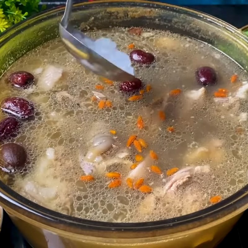 Bước 6 Hoàn thiện nồi lẩu Lẩu dê thuốc bắc