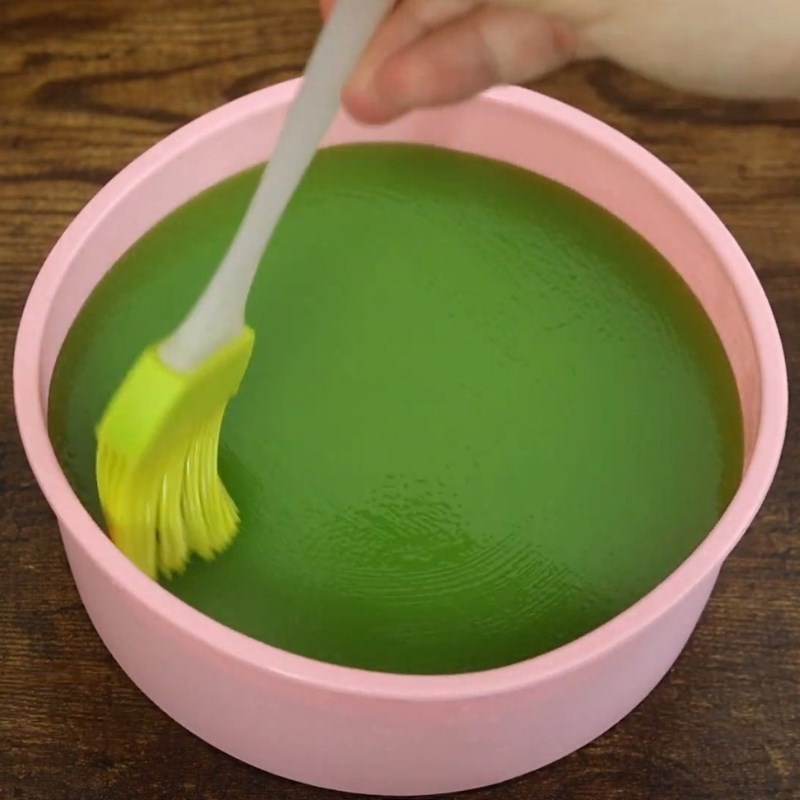 Bước 4 Hoàn thiện và làm nguội bánh Bánh da lợn nước cốt dừa