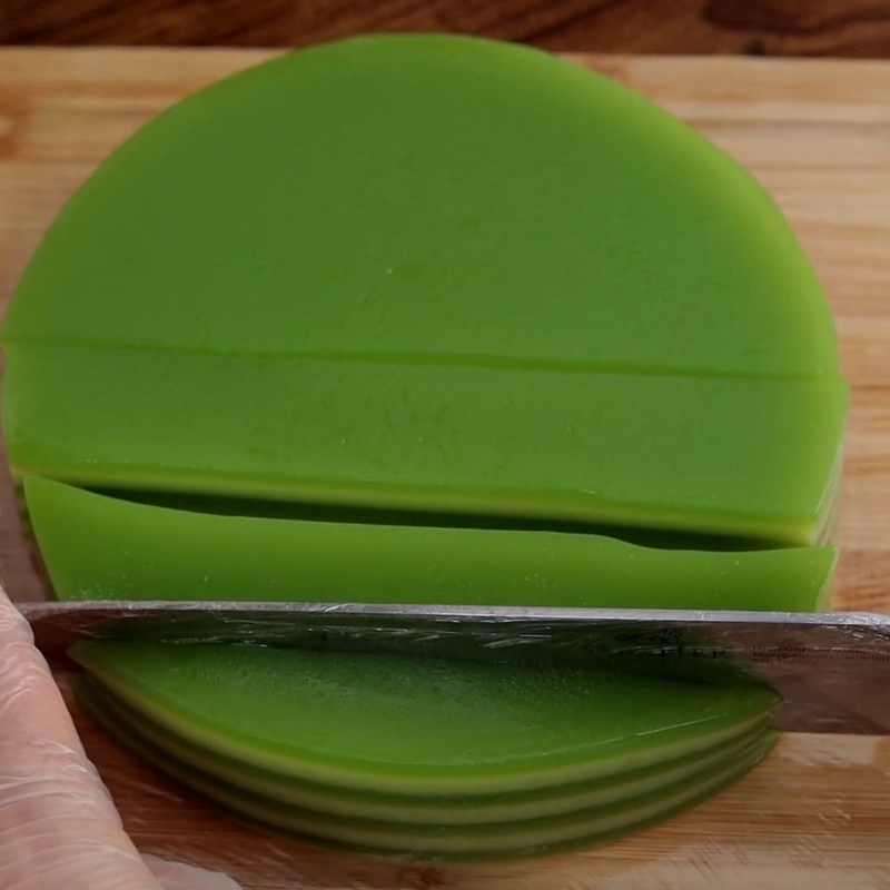 Bước 4 Hoàn thiện và làm nguội bánh Bánh da lợn nước cốt dừa