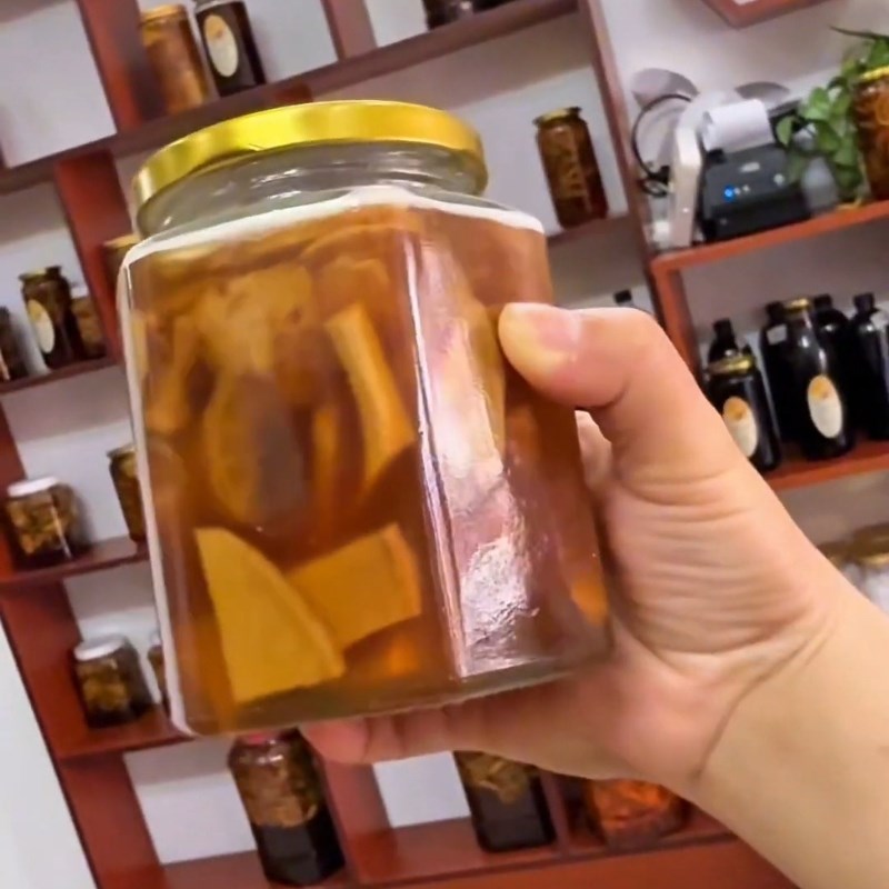 Bước 3 Hướng dẫn bảo quản và cách uống nghệ đen với mật ong Nghệ đen ngâm mật ong