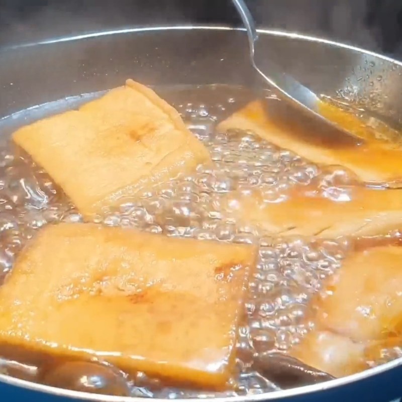 Bước 3 Khìa nhân bánh mì chay Bánh mì chay