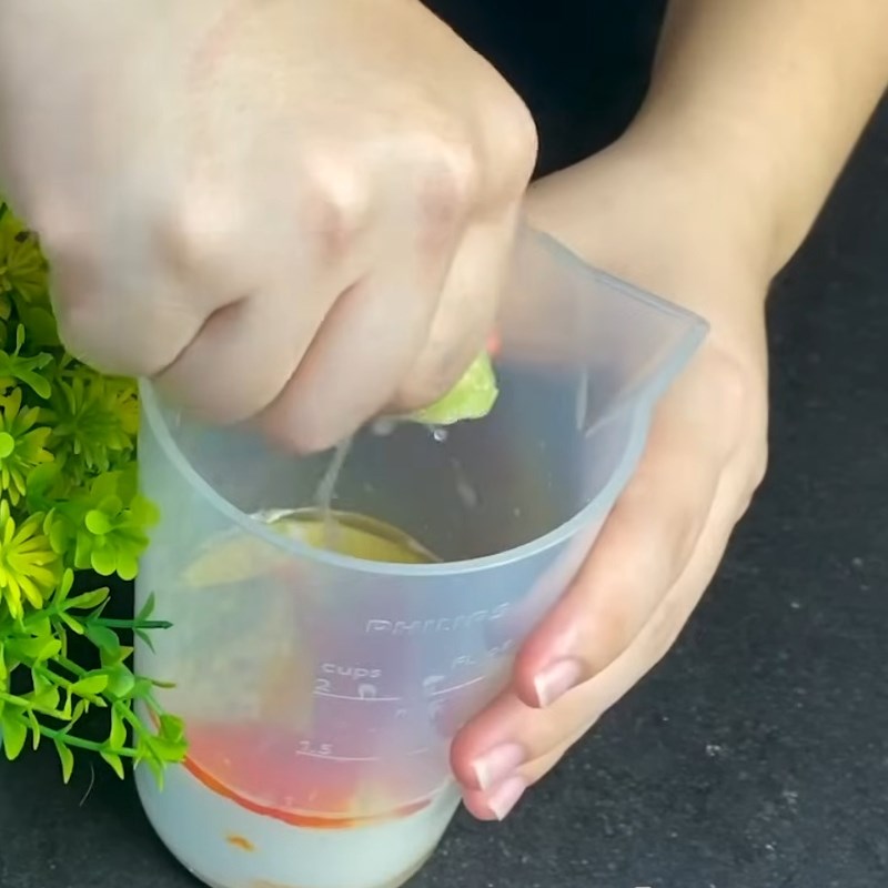 Bước 5 Làm nước chấm chao đậm đà Lẩu dê thuốc bắc