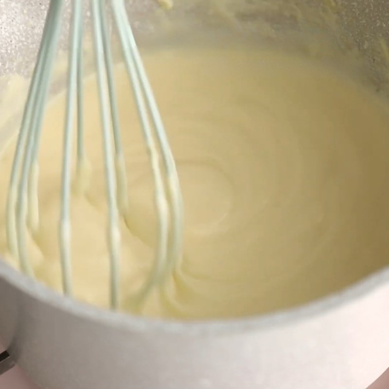 Bước 4 Làm sốt phô mai tan chảy Bánh mì phô mai tan chảy