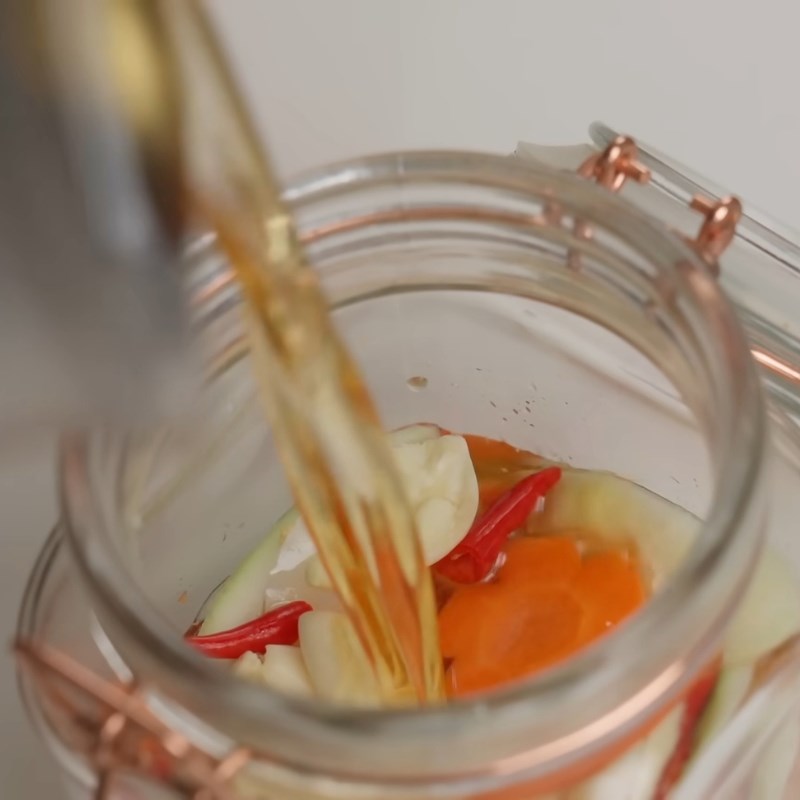 Bước 4 Muối dưa góp su hào cà rốt Dưa góp su hào cà rốt