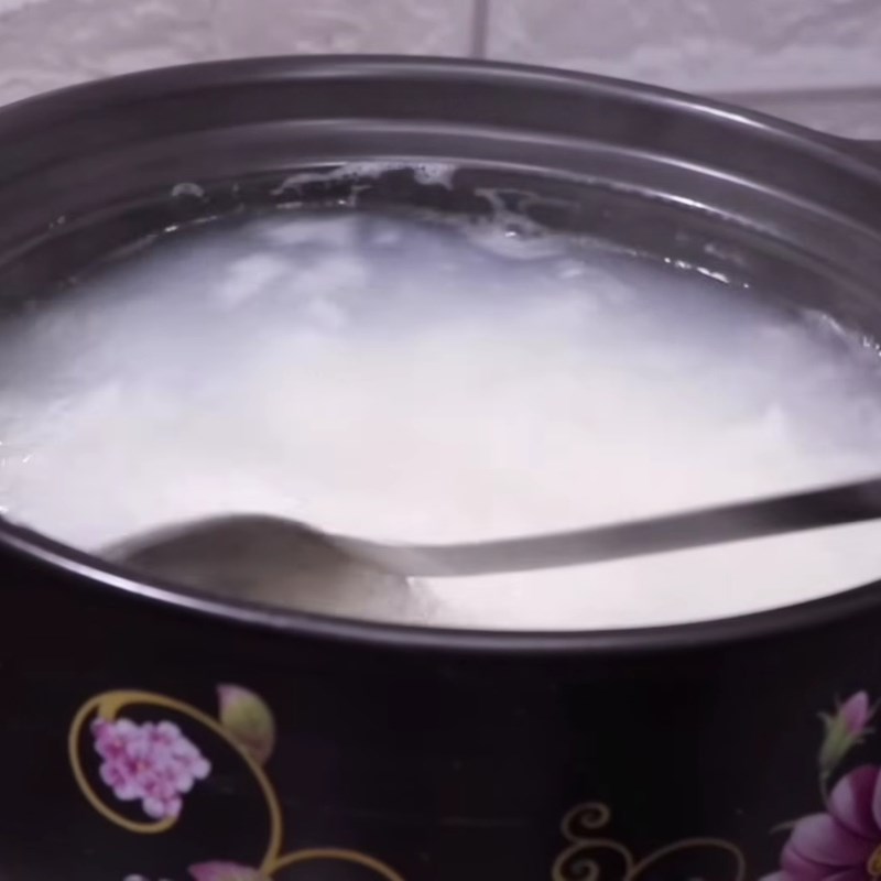 Bước 4 Nấu cháo đặc Cháo Quảng