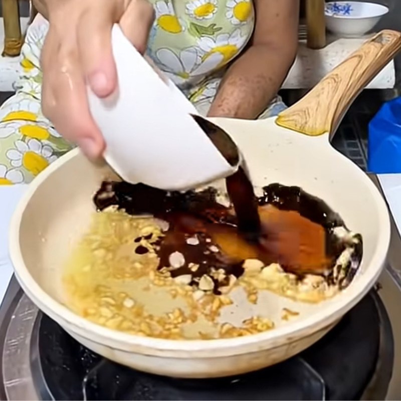 Bước 1 Nấu hỗn hợp nước tương tiêu đậm đà Nước tương tiêu của Jun Phạm