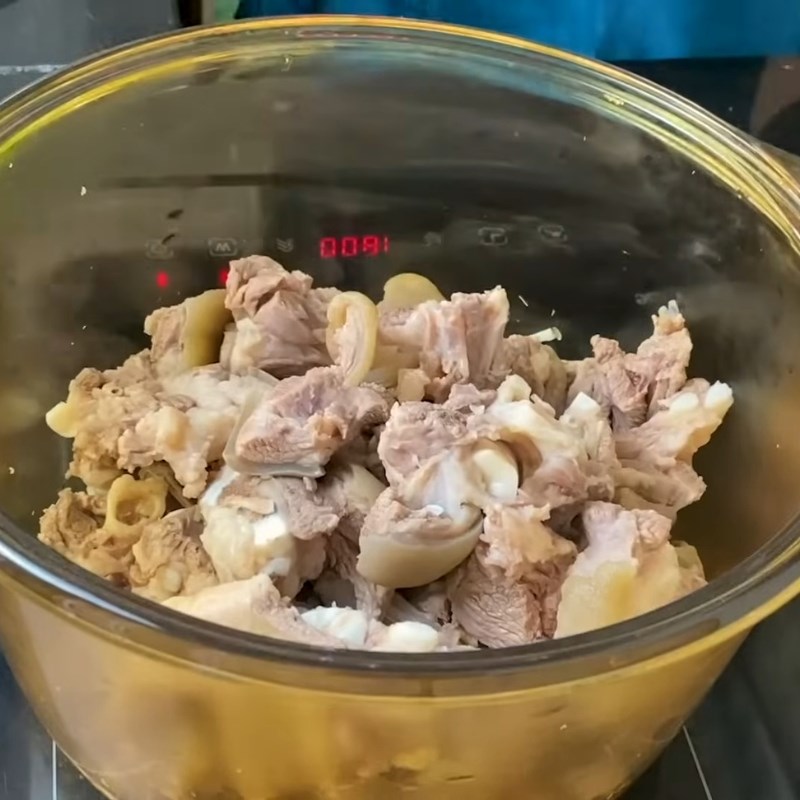 Bước 4 Nấu nước dùng lẩu Lẩu dê thuốc bắc