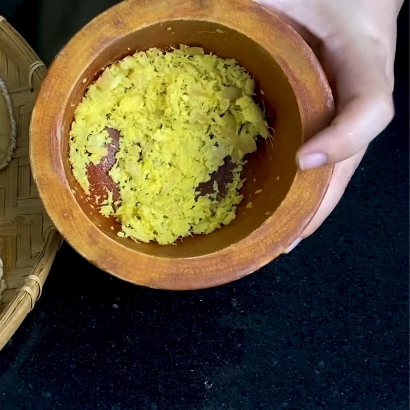 Bước 3 Nấu nước đường gừng thơm nồng Chuối ép phơi khô