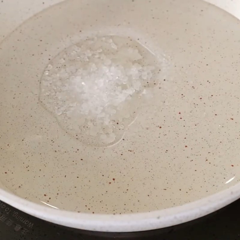 Bước 2 Nấu nước đường ngọt thanh Chè cocktail