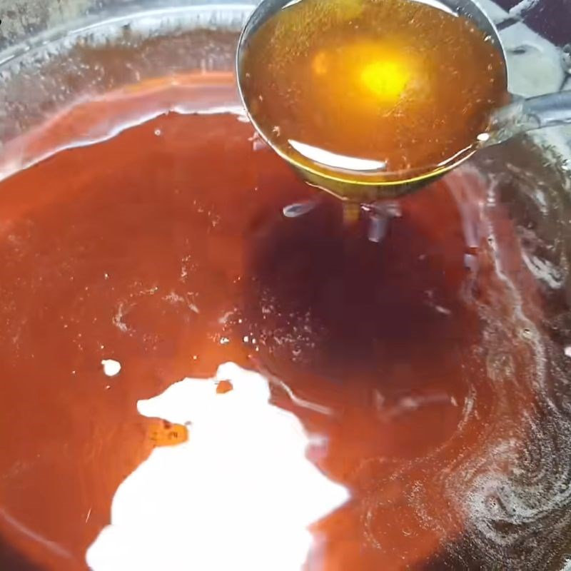 Bước 5 Nấu nước mắm ngâm thịt đậm đà thịt ba chỉ ngâm nước mắm