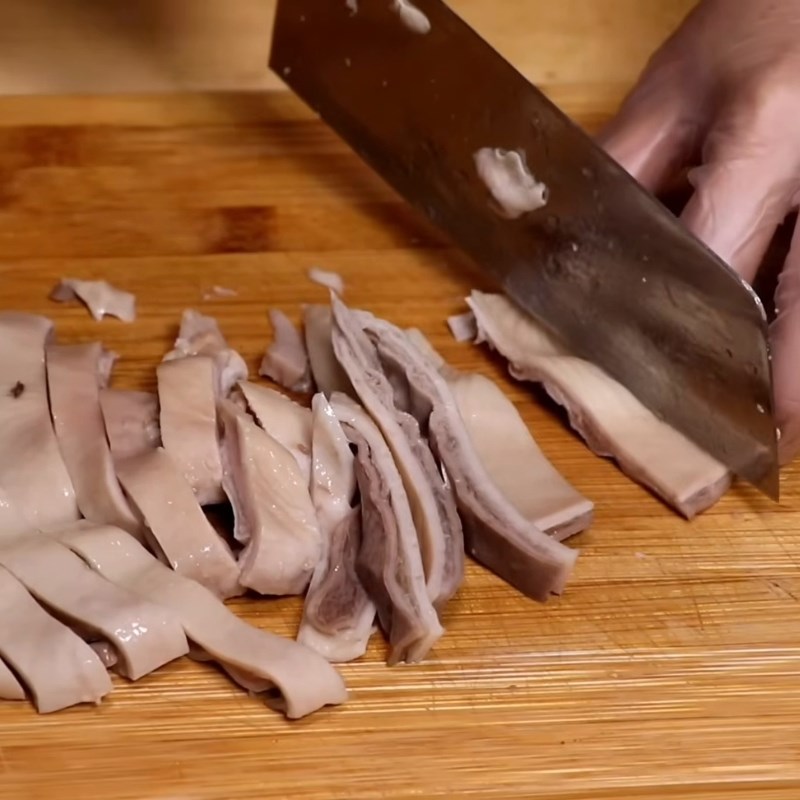 Bước 6 Nêm nếm cháo và chuẩn bị ăn kèm Cháo Quảng