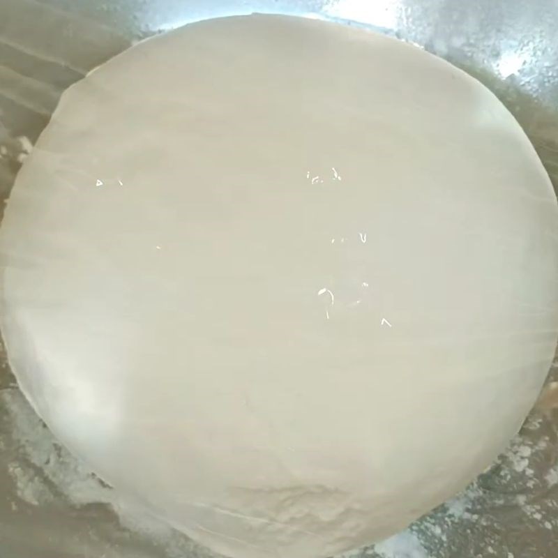 Bước 3 Nhồi và ủ bột bánh bao nhân trứng muối