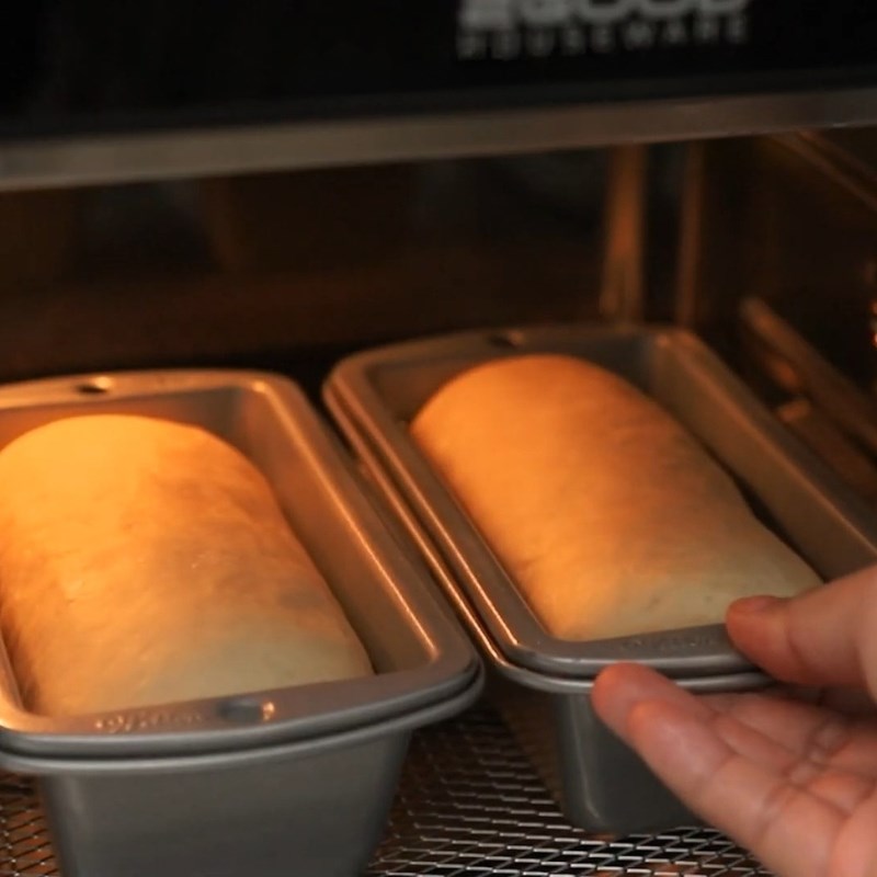 Bước 3 Nướng bánh Bánh mì phô mai tan chảy