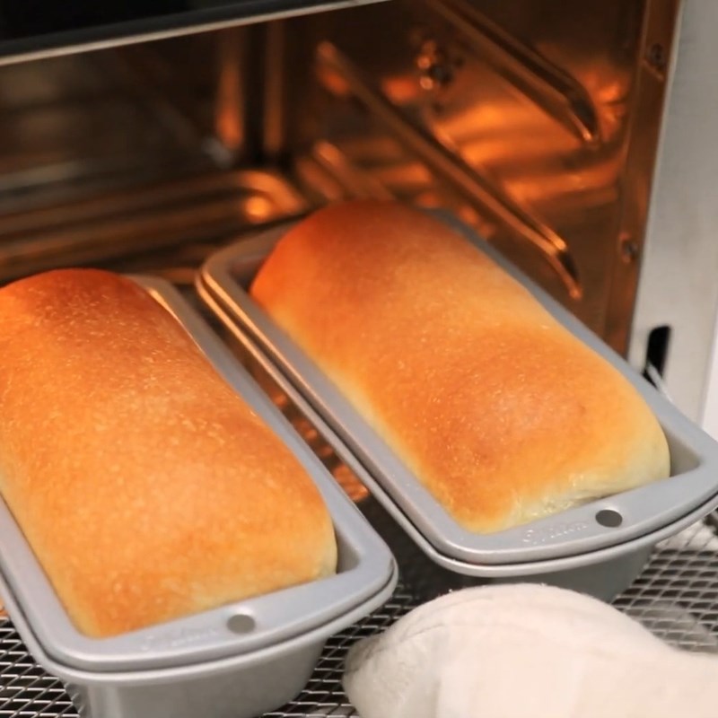 Bước 3 Nướng bánh Bánh mì phô mai tan chảy