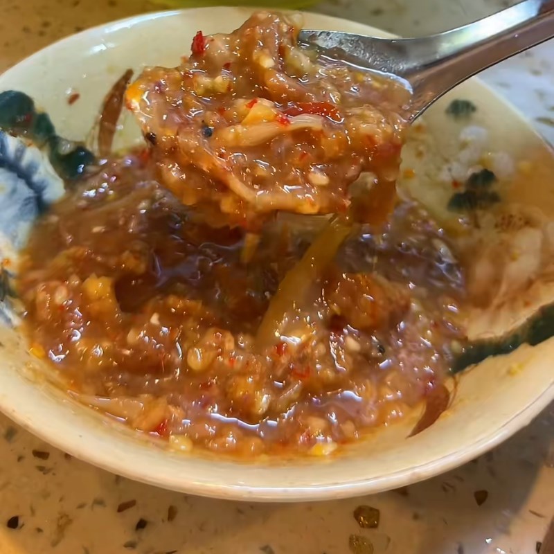 Bước 2 Pha chế mắm nêm chấm kèm đậm đà Bắp bò nhúng mẻ