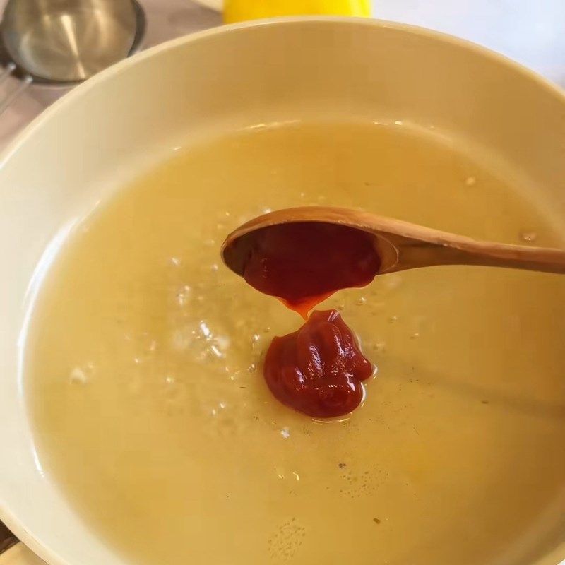 Bước 2 Pha chế nước sốt ướp dẻ sườn bò Dẻ sườn bò nướng sa tế