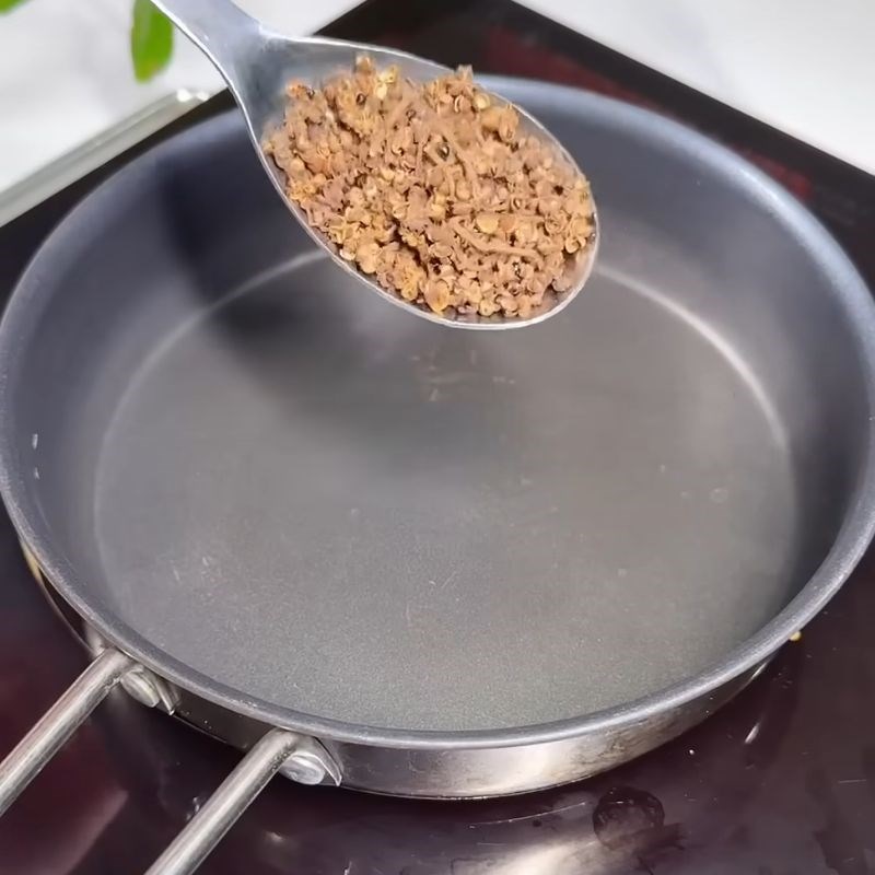 Bước 2 Pha nước chấm Chẩm chéo Tây Bắc "chuẩn bài" nhót cuốn bắp cải