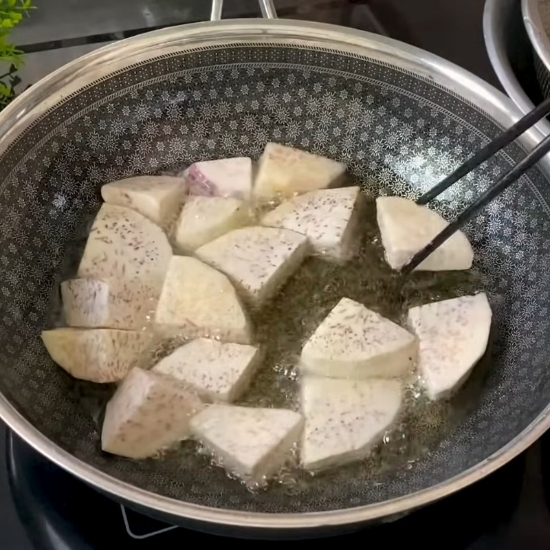 Bước 3 Sơ chế các nguyên liệu khác Lẩu dê thuốc bắc