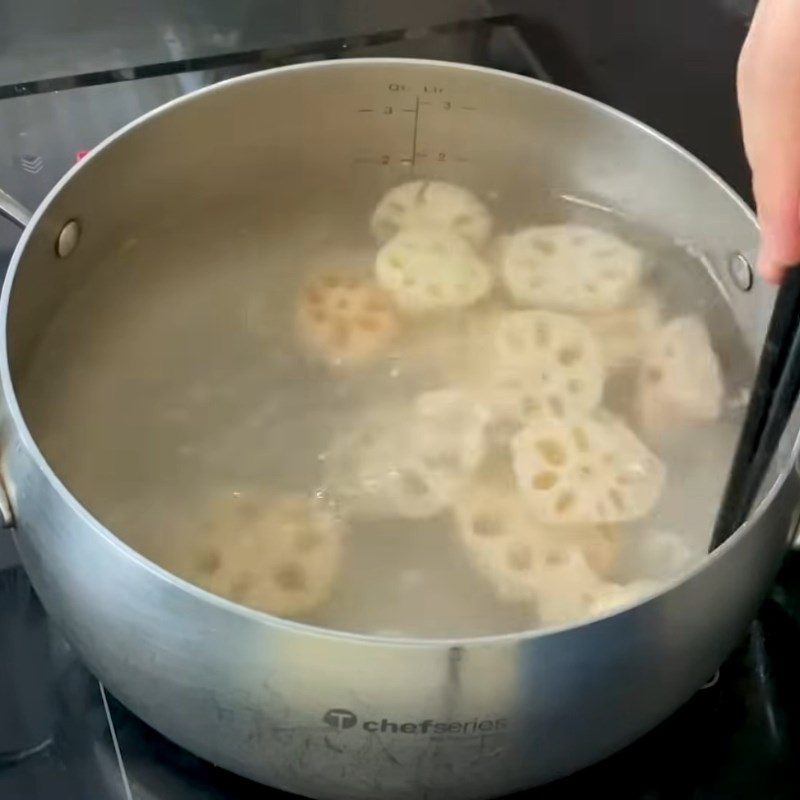 Bước 3 Sơ chế các nguyên liệu khác Lẩu dê thuốc bắc