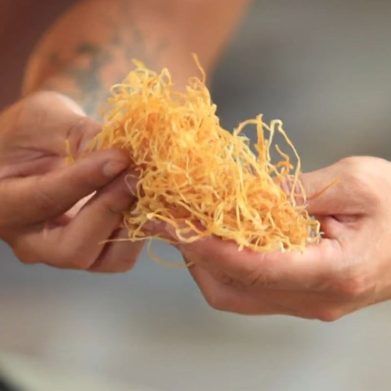 Bước 1 Sơ chế măng khô canh măng mực