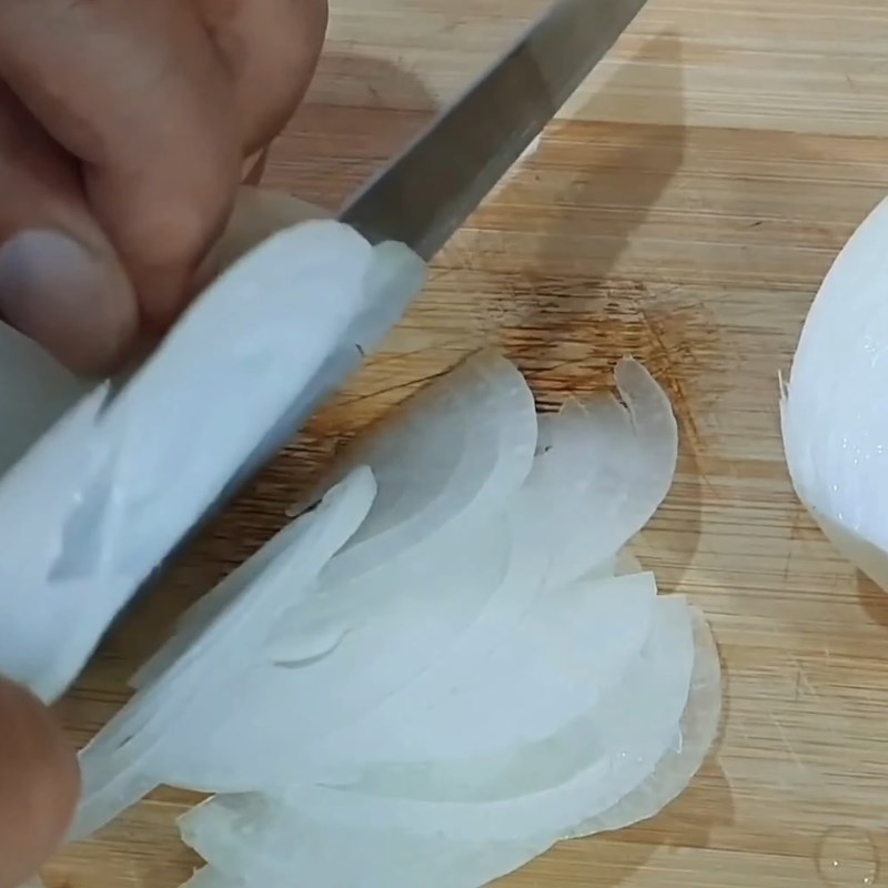 Bước 1 Sơ chế nguyên liệu làm gỏi bò rau má Gỏi bò rau má