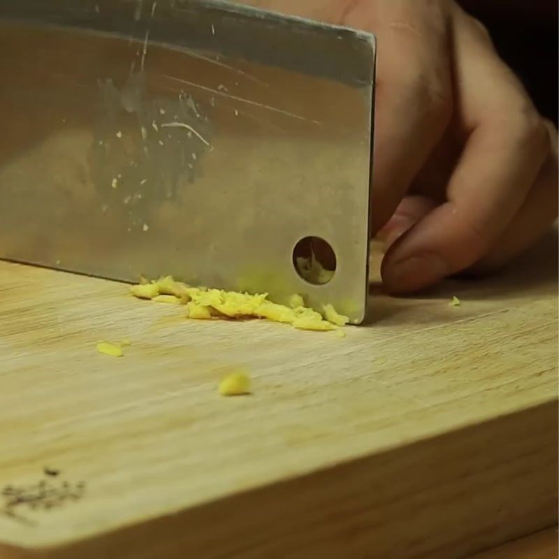 Bước 1 Sơ chế thịt ba chỉ thịt hấp nồi cơm