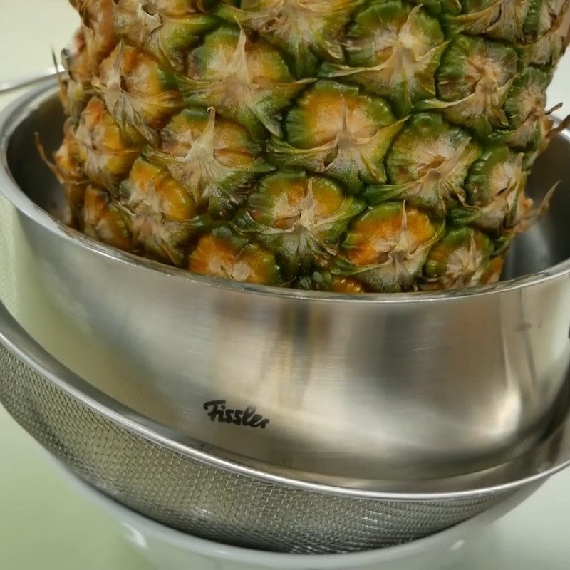 Bước 1 Sơ chế và luộc đậu hũ Chả chay chiên