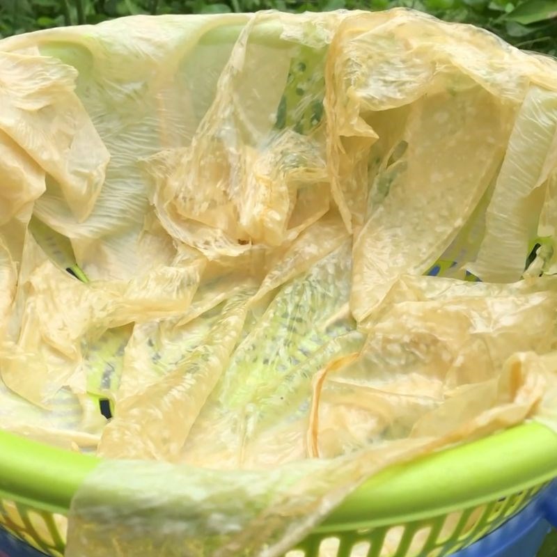 Bước 1 Sơ chế váng đậu khô váng đậu chiên