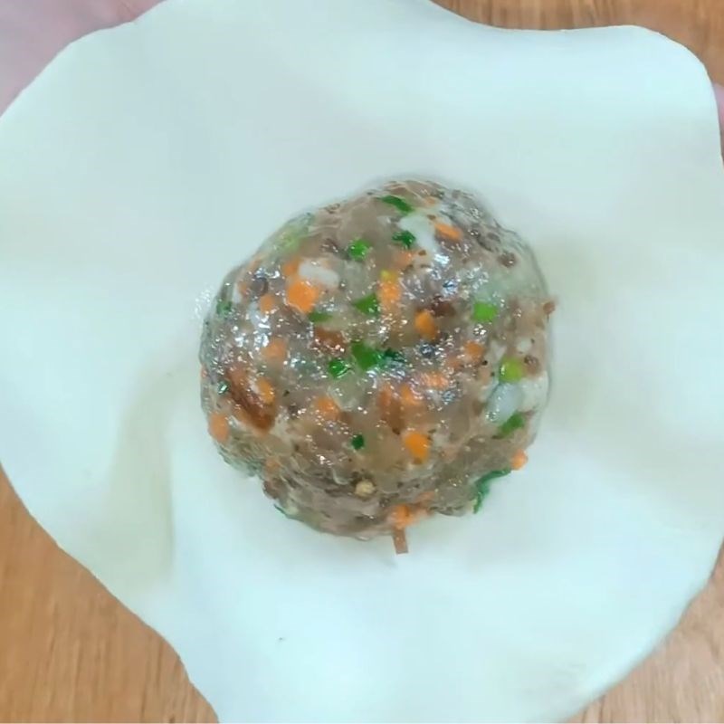 Bước 7 Tạo hình bánh bao bánh bao nhân trứng muối