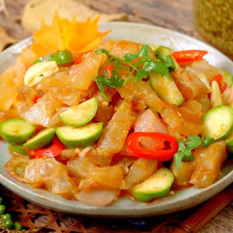 Bước 4 Thành phẩm Gân bò sốt Thái