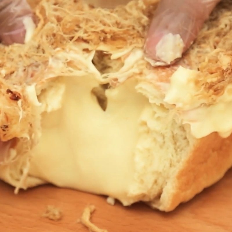 Bước 6 Thành phẩm Bánh mì phô mai tan chảy